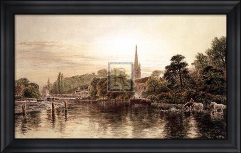 Framed Thames, Great Marlow Pm Print