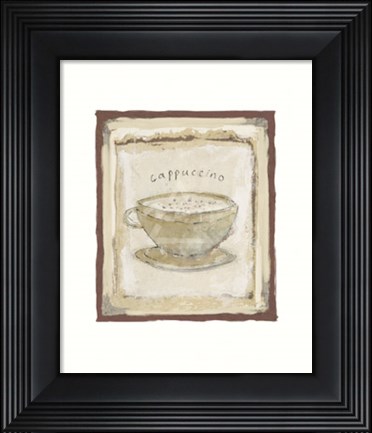 Framed Cappuccino Print