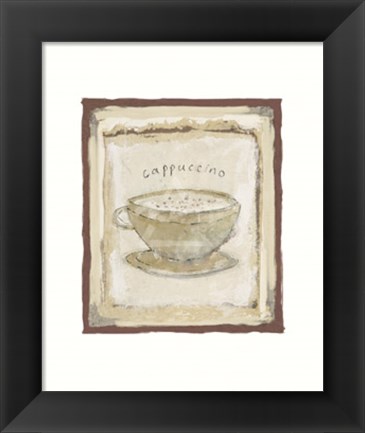 Framed Cappuccino Print