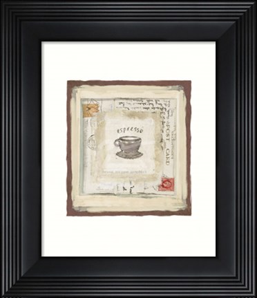 Framed Espresso Print