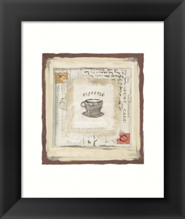 Framed Espresso Print