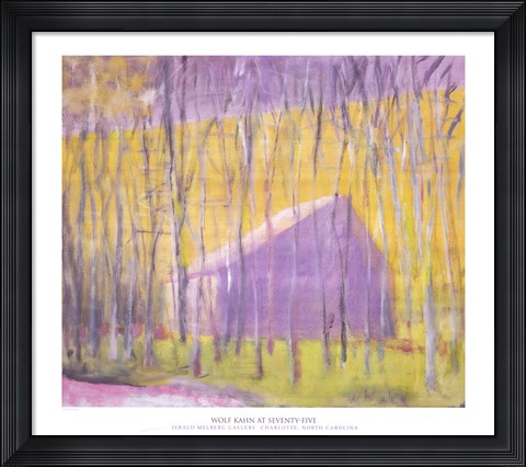 Framed Saltbox Barn, 2002 Print