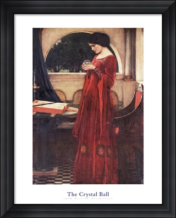 Framed Crystal Ball, c.1902 Print