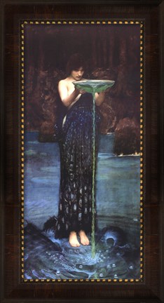 Framed Circe Invidiosa, c.1892 Print