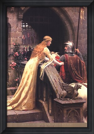 Framed God Speed Print