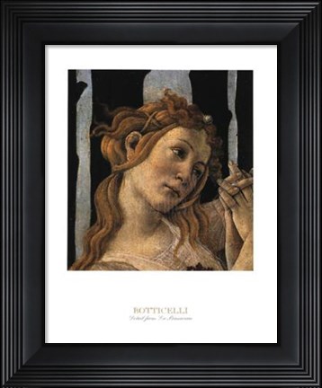Framed Detail: La Primavera Print