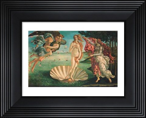 Framed Birth of Venus Print