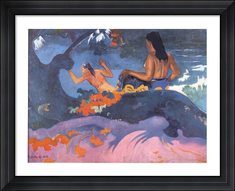 Framed Fatata Te Miti Print