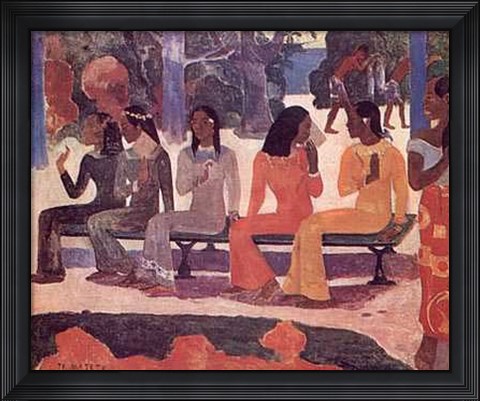 Framed Ta Matete Print