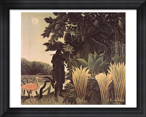 Framed Snake Charmer Print