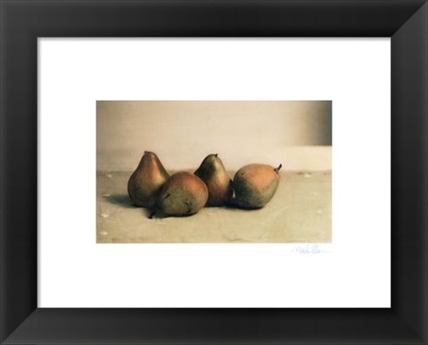 Framed Red Pears Print