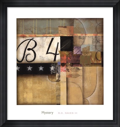 Framed Mystery Print