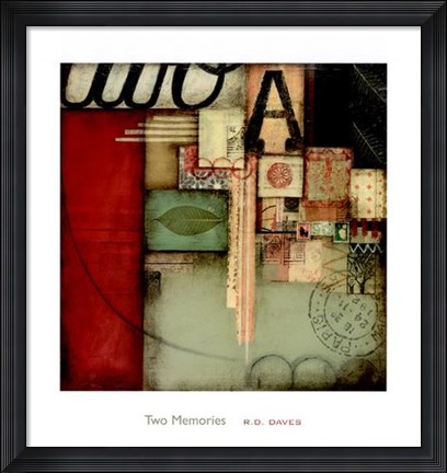 Framed Two Memories Print