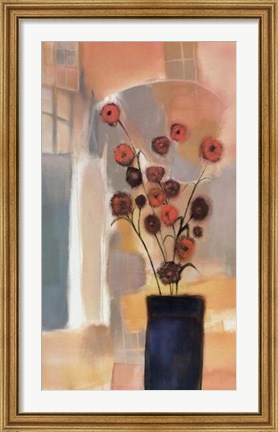 Framed Flowers in the Archway Print