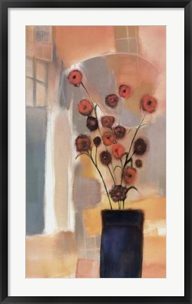 Framed Flowers in the Archway Print