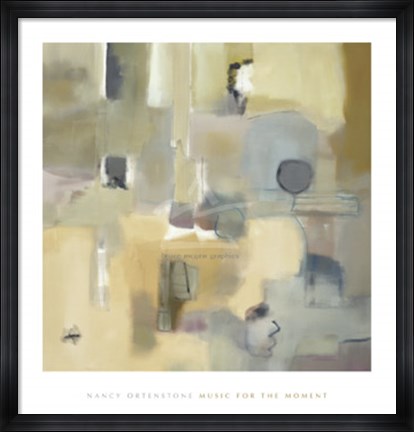 Framed Music for the Moment Print