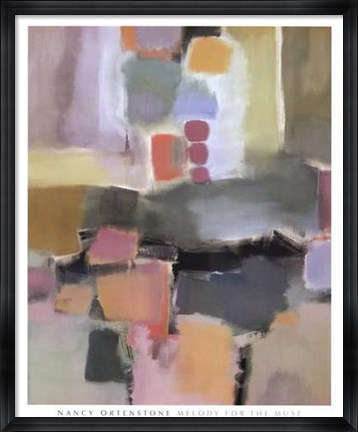 Framed Melody for the Muse Print