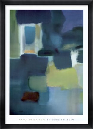 Framed Entering the Poem Print