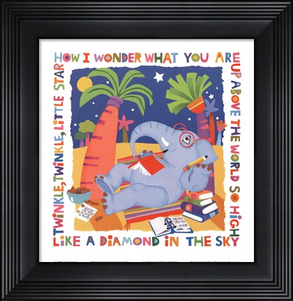 Framed Twinkle, Twinkle Print