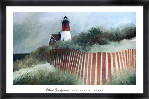 Framed Old Nauset Light Print