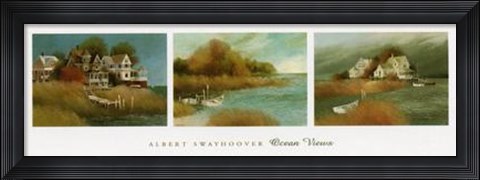 Framed Ocean Views Print