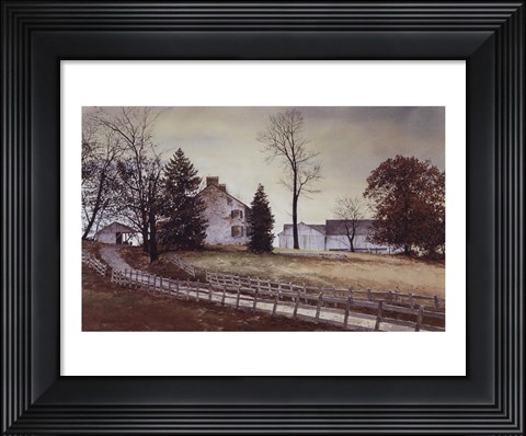 Framed Late October Print