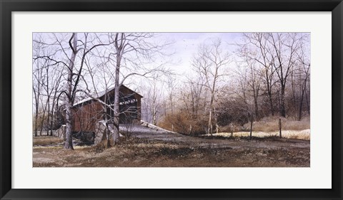 Framed Kissin&#39; Bridge Print