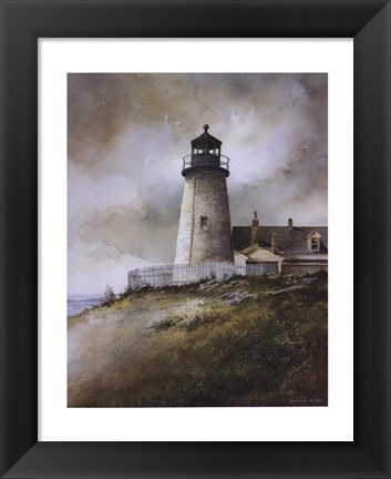 Framed Pemaquid Print