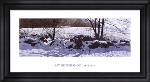 Framed Stonerow Print