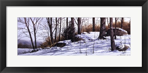 Framed First Snow Print