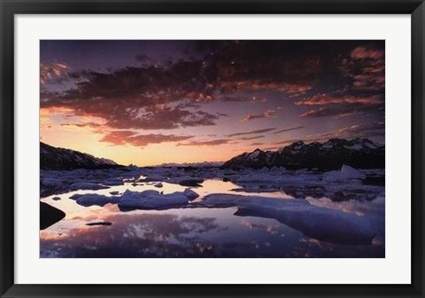 Framed St. Elias Mountains Print