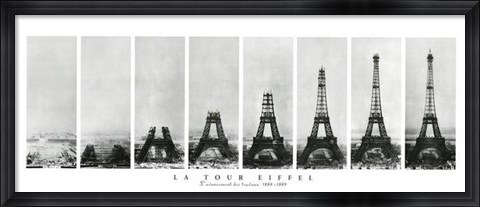 Framed La Tour Eiffel Print