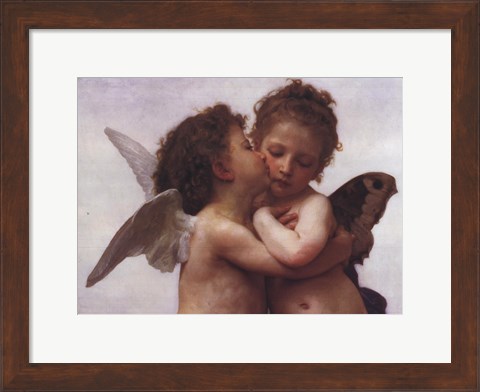Framed First Kiss Print
