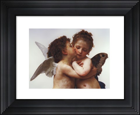 Framed First Kiss Print