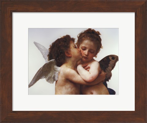 Framed First Kiss Print