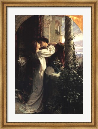 Framed Romeo and Juliet Print