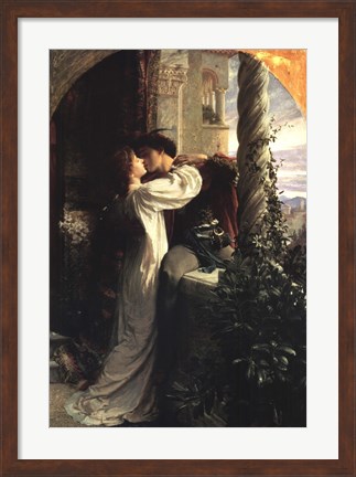 Framed Romeo and Juliet Print