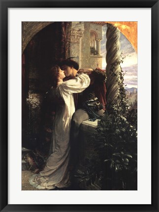 Framed Romeo and Juliet Print