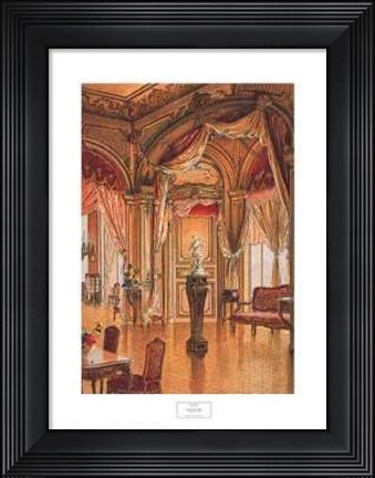 Framed Elegant Interior Print