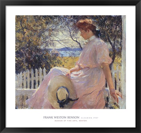 Framed Eleanor, c.1907 Print