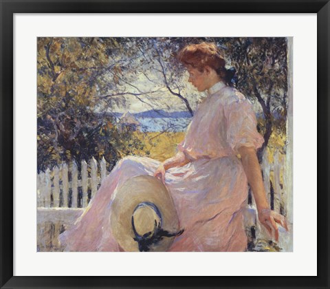 Framed Eleanor, c.1907 Print