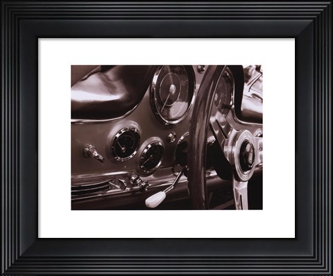 Framed Dashboard Print