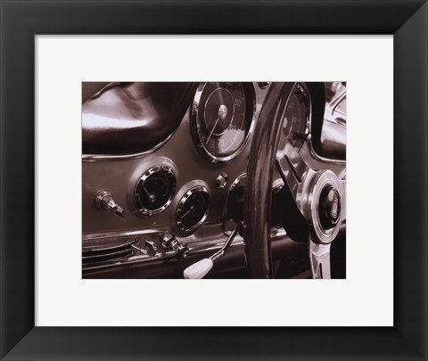 Framed Dashboard Print