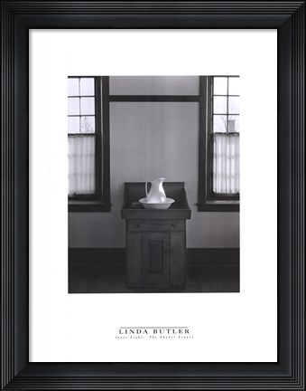Framed Washstand Print