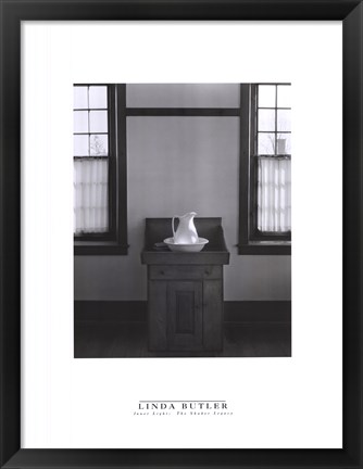 Framed Washstand Print