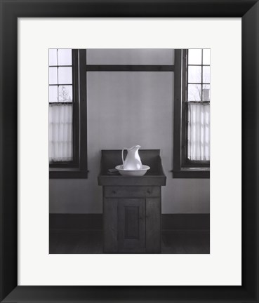 Framed Washstand Print