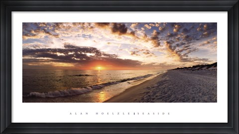 Framed Seaside Print