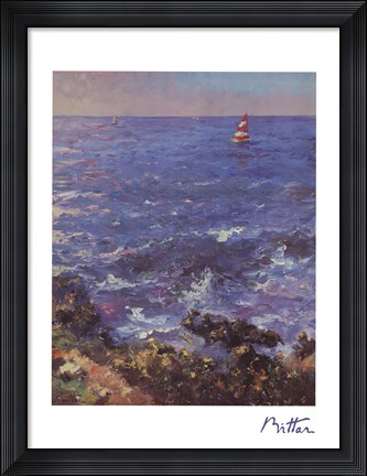 Framed Mediterranee Print