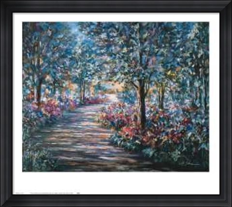 Framed Shadows Dancing Print