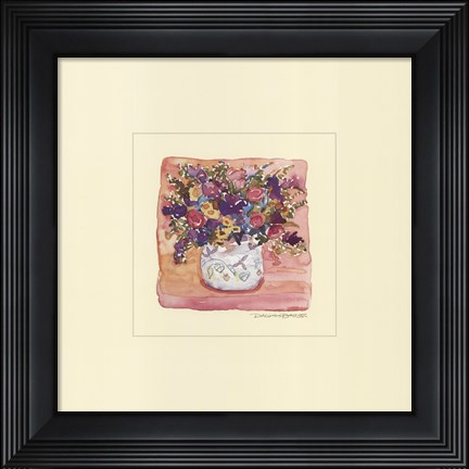 Framed French Pot Print